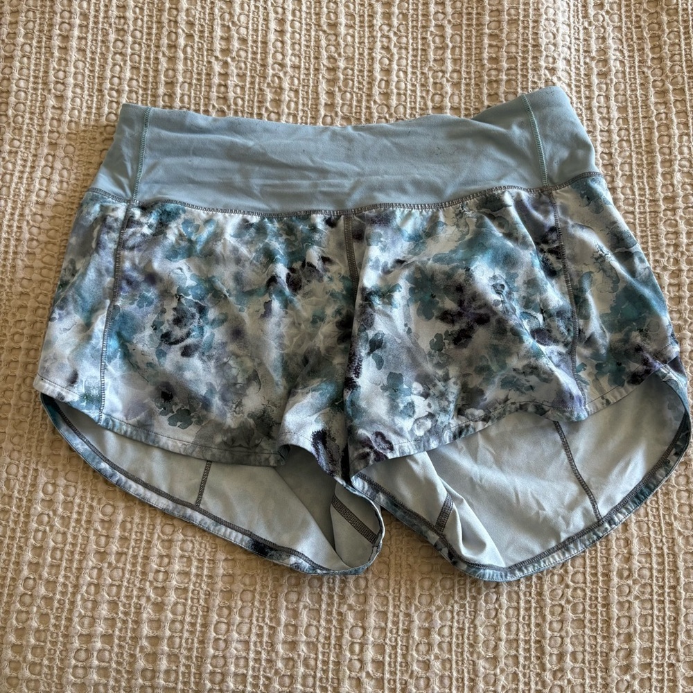 Blue Lululemon Shorts